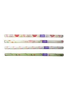 Бумага упаковочная 70см*1,5м "Women" супергладкая инд.уп., ассорти, Academy Style