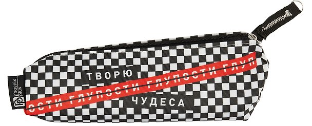 Пенал-косметичка Феникс+, "Фразы с характером", на молнии 3024948 — 1