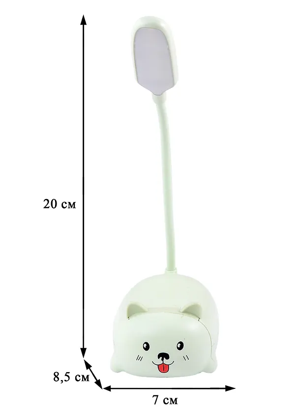 Настольная LED-лампа Собачка (9х7х18см) (коробка) (12-09415-603) 2869463 — 3