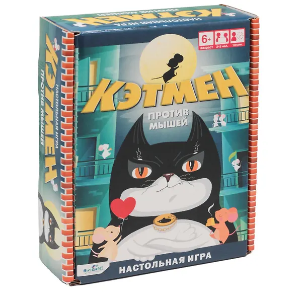 Настольная игра "Кэтмен против мышей" 2934553 — 1