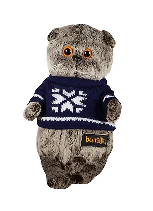 Мягкая игрушка Басик в свитере (22 см) (Ks22-044) 2496447