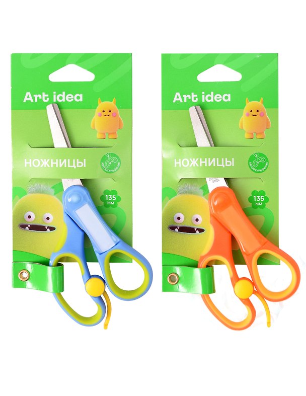 Ножницы детские Art idea, 135 мм, автооткрывание 3147186 — 1