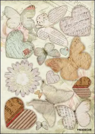 Скраб-карта Коллаж А4 (sck046) 2342822