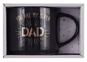 Кружка в подарочной упаковке You are my super Dad (черная) (коробка) (керамика) (12-topsun-202409-04) 3064957