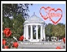 ГС магнит полимер бумага Пермь Ротонда, розы  8*5 см    585474 2322613