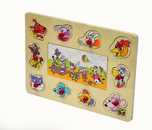 К.ТВ.6228А Пазл Игра Домашние животные 2225734