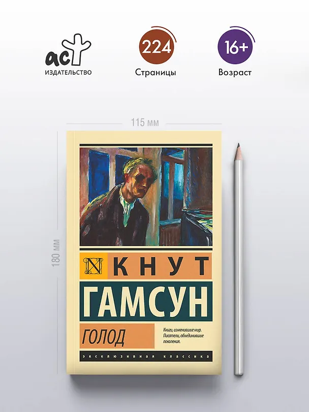 Книга Голод (Кнут Гамсун) — 6
