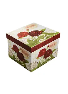 Коробка подарочная "Believe" 17.5*17.5*14 квадратная, картон, Вейксинг