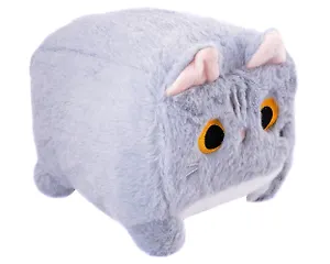 Мягкая игрушка Кот прямоугольный (23х20) (12-00647-202306-44) Bookvalno