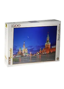 Пазлы 1500 Москва Красная площадь (83051) (850х580) (Travel collection) (3+) (коробка)