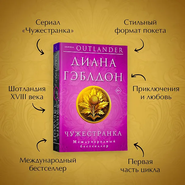 Книга Чужестранка (Диана Гэблдон) — 6