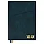 Ежедневник дат. 2025г. А5+ 176л 175х245 "Шеврет" зеленый, кожзам, интегр. переплет, тисн. фольгой,внутренний блок в клетку, карман, офсет, ляссе — 3054301 — 1