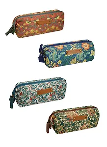 Пенал-косметичка 1отд. "Цветы" ассорти, пласт.уп., Black Ant