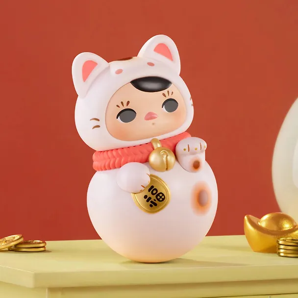 Фигурка коллекционная Pop Mart Pucky Roly-Poly Kitty Series в ассортименте, в непрозрачной Сюрприз-коробке 8х6х6 (67999) 3113103 — 6