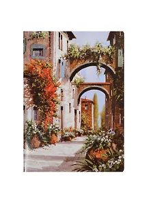 Тетрадь А4 48л кл. "Siesta" мат.ламинация, кремовая бумага, ART-BLANC