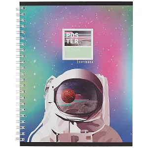 Тетрадь в клетку BG, Poster, 96 листов, в ассортименте