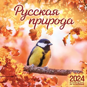 Календарь 2024г 300*300 "Русская природа" настенный, на скрепке 2997688