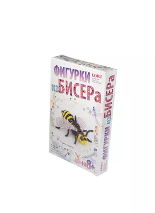 LORI Бис-054 Фигурки из бисера Пчелка Жужа (набор для творчества) (8+) — 2415381 — 1