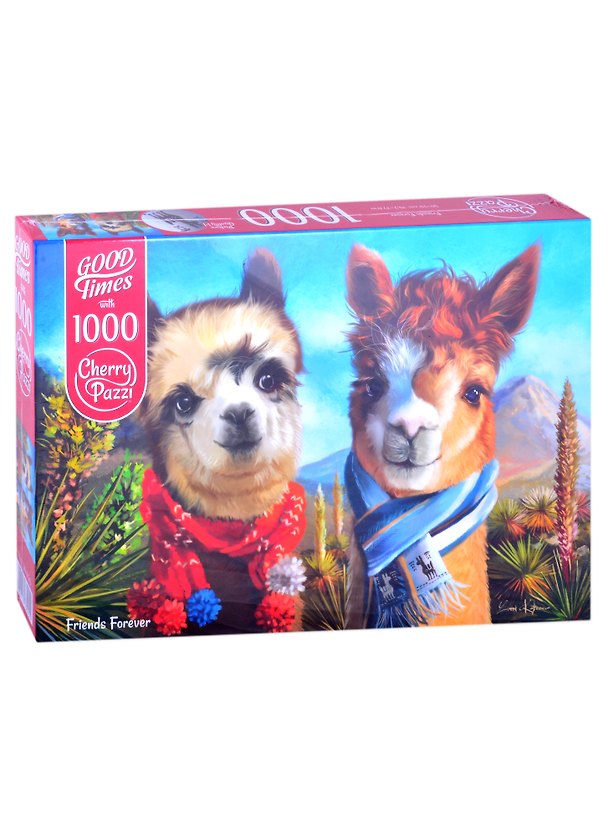 Пазл 1000 дет. Друзья-альпаки Cherry Pazzl 30455 2881448 — 1