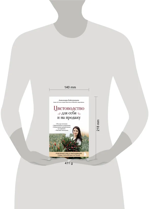 Книга Цветоводство для себя и на продажу. Подробный гайд по выращиванию самых популярных растений (Александра Кайгородцева) — 5