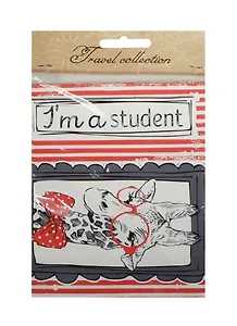 Фора Обложка для зачетки Жираф ПВХ 11,5*30см