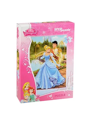 Пазл Disney Золушка Step puzzle 35эл., 33*23см 91129 2446460