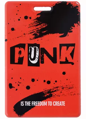 Чехол для карточек вертикальный Граффити Punk — 2946540 — 1