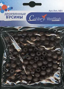 Деревянные бусины Colibry (NB1-08-F) (упаковка)
