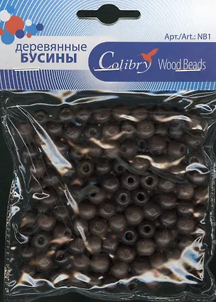 Деревянные бусины Colibry (NB1-08-F) (упаковка) 2367865