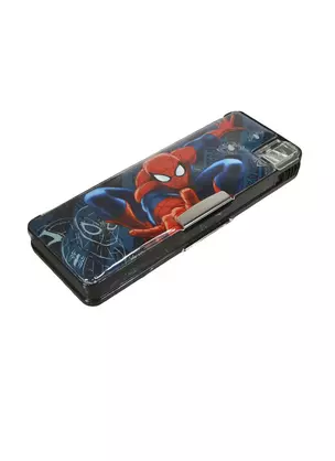 Пенал школьный 1отд. "Spider-man" 8*23*2,5см, с наполнением (точилки), пластик, Disney — 232333 — 1