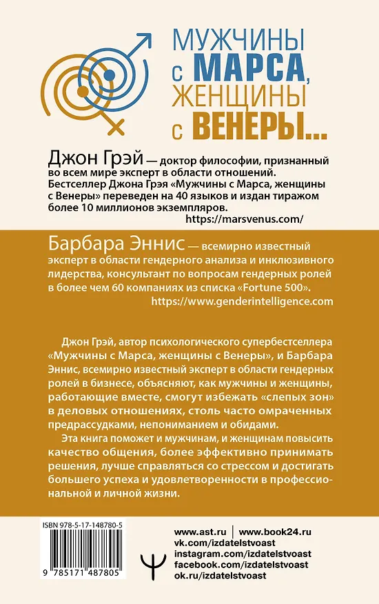 Книга Мужчины с Марса, женщины с Венеры… Содружество или четвертая мировая? (Барбара Эннис, Джон Грэй) — 2