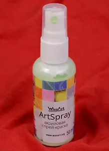 ArtSpray Акриловая спрей-краска Салатовый (ST19) (флакон) (50мл) (WizzArt)