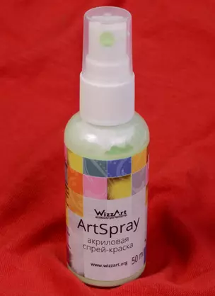 ArtSpray Акриловая спрей-краска Салатовый (ST19) (флакон) (50мл) (WizzArt) — 2592636 — 1