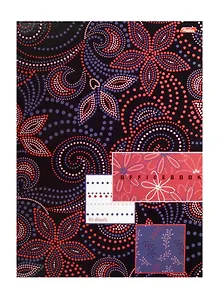 Книга для записей А4 80л кл. "Изящные узоры" 7БЦ, Hatber