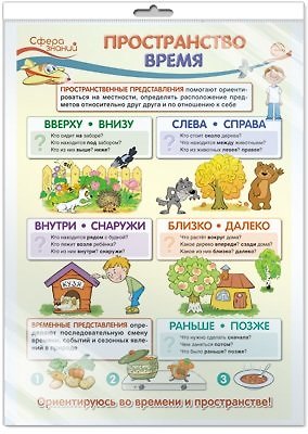 Книга ПО-13369 Плакат А3 в пакете. Пространство. Время () — 1