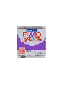 FIMO kids полимерная глина для детей (лиловый) (8030-6) (42г) (упаковка) (Эксмо)