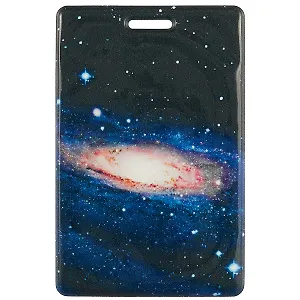 Чехол для карточек Космос Туманность на черном фоне