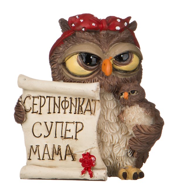 Фигурка Сова супермама 7см (537-258) 2545564 — 1