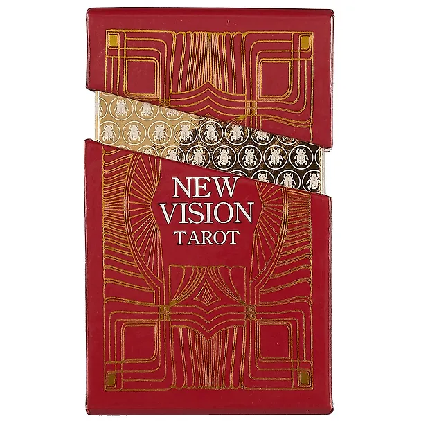 Книга Таро Аввалон, Tarot New Vision/ Таро Нью Вижн (в футляре улучш. тверд. бум.) (коробка) (PR02) () — 2