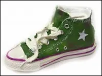 Копилка Кеды зеленая (002579)