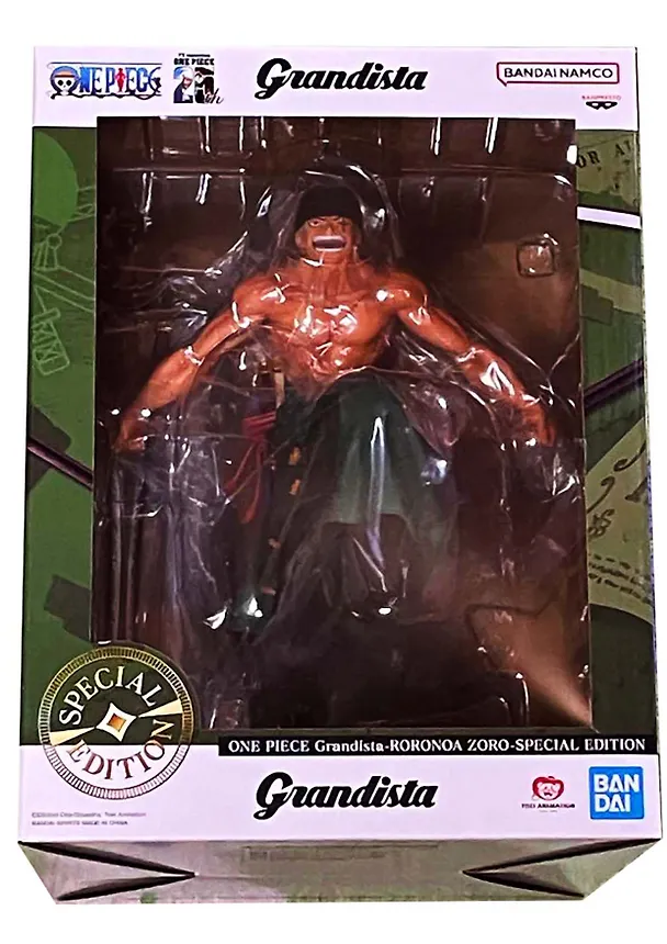 Фигурка-аниме Ван Пис One Piece Grandista Roronoa Зоро Zoro (23см) (BNS1115) 3118875 — 2