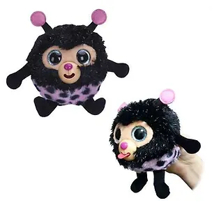 Мягкая игрушка, 1TOY/Вантой, Дразнюка-Zooка Коровка плюшевая 13см, пакет 335664