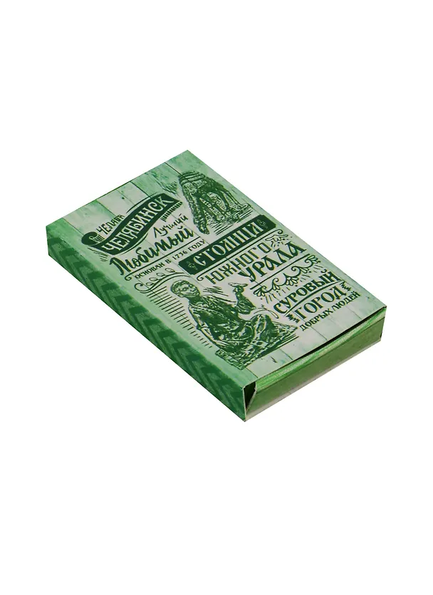 Магнит-спичечный коробок Челябинск, 3,6 х 5,6 х 1 см 2357210 2740354 — 1