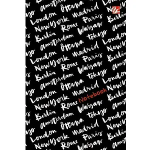 Тетрадь, 100л. А6 клетка Эксмо Орнамент. Надписи твердая обложка