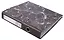 Папка архивная 50мм А4 черн."мрамор", картон, металл.окант., — 3136836 — 2