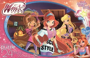 Пазл 24А Макси 12604 Винкс ROCKS THE WORLD-Bloom (220х330) (5+) (коробка) 2361721