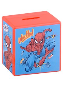 Копилка-сейф Человек-паук Spider-man (металл) (9х9)