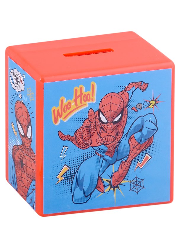Копилка-сейф Человек-паук Spider-man (металл) (9х9) 2929512 — 1