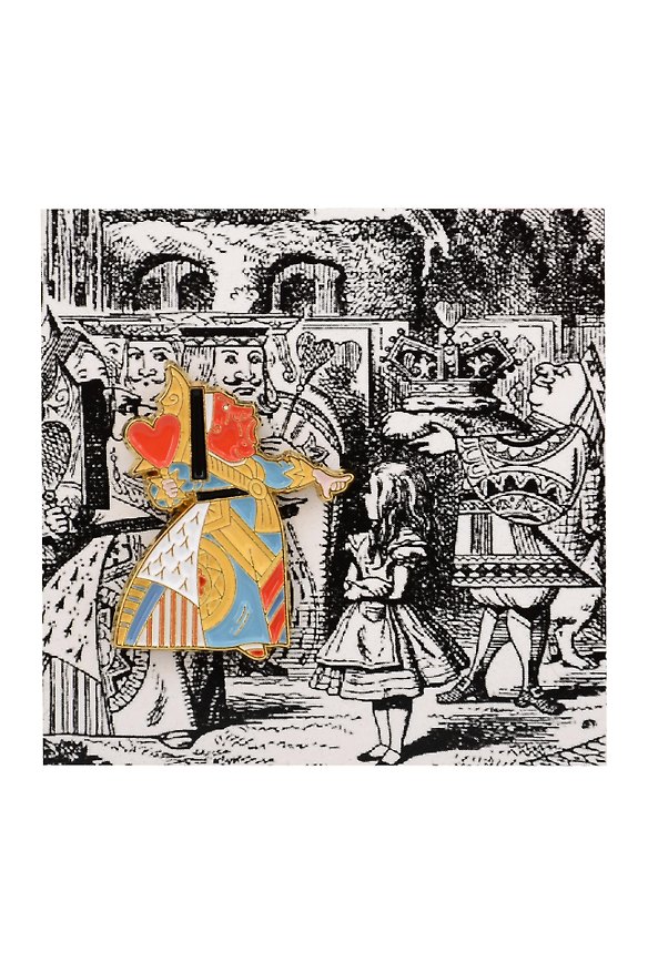 Значок «Алиса. Красная королева», эмалированный 3134717 — 1