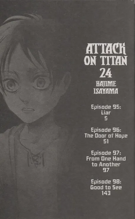 Книга Attack On Titan. Volume 24 (Хадзимэ Исаяма) — 2